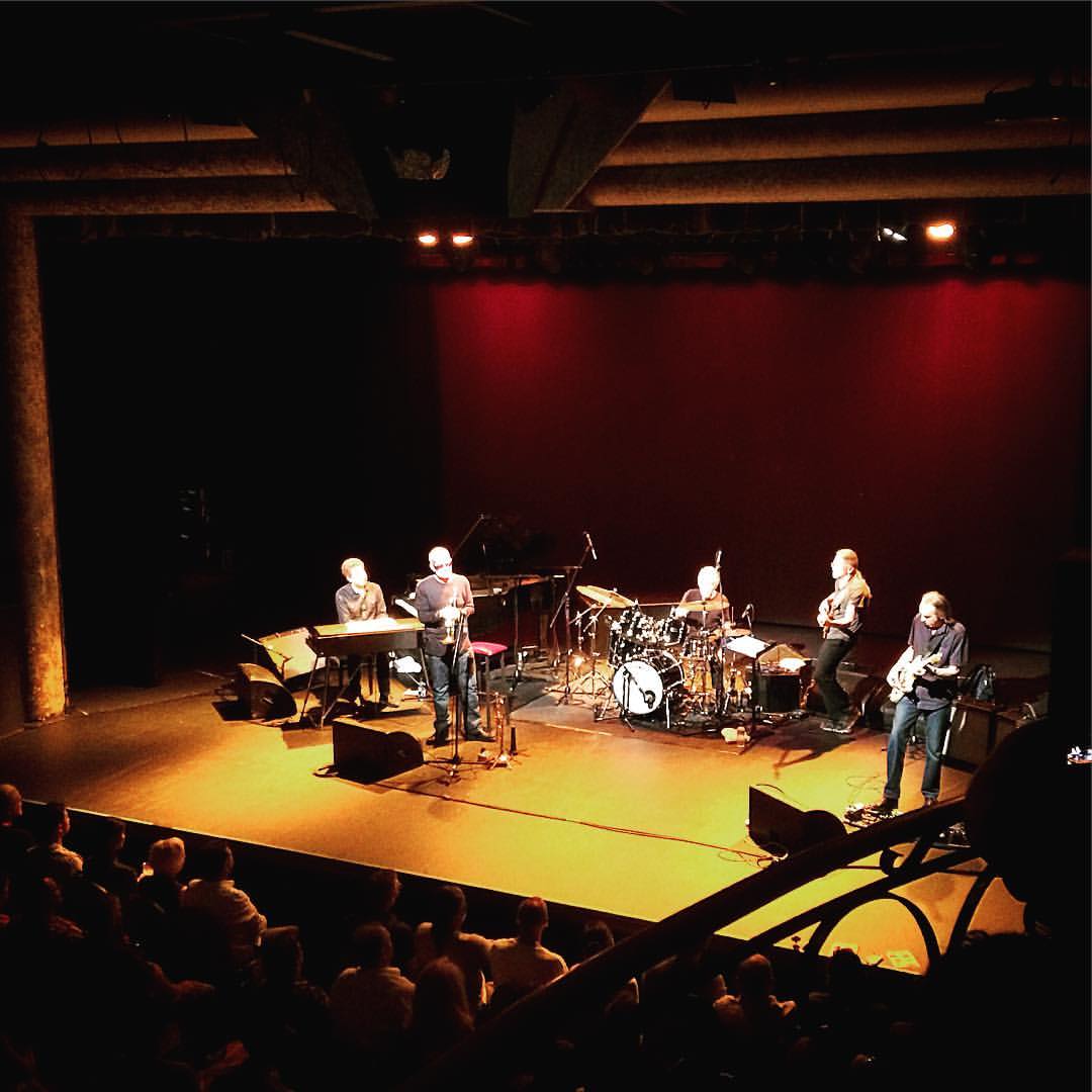 Getting my GADD on tonight. Steve Gadd band in full effect.