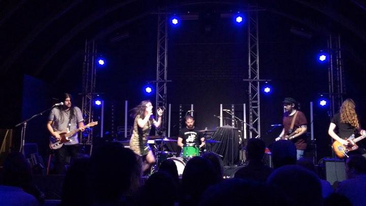 Here's my boy Tom Bloomfield rockin' it with WAAX at The Triffid on the...