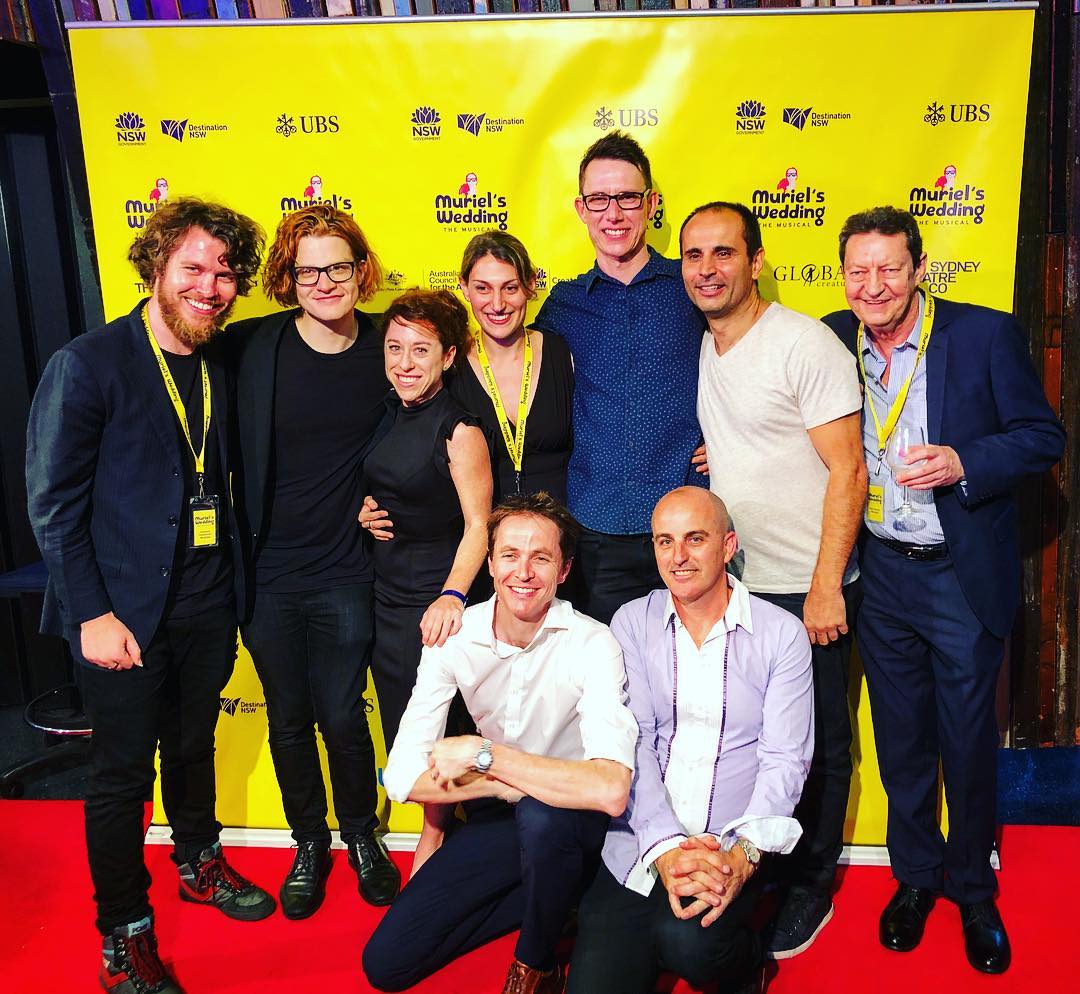 Here’s my band crew for the next few months. 😃 Muriel’s Wedding the musical...