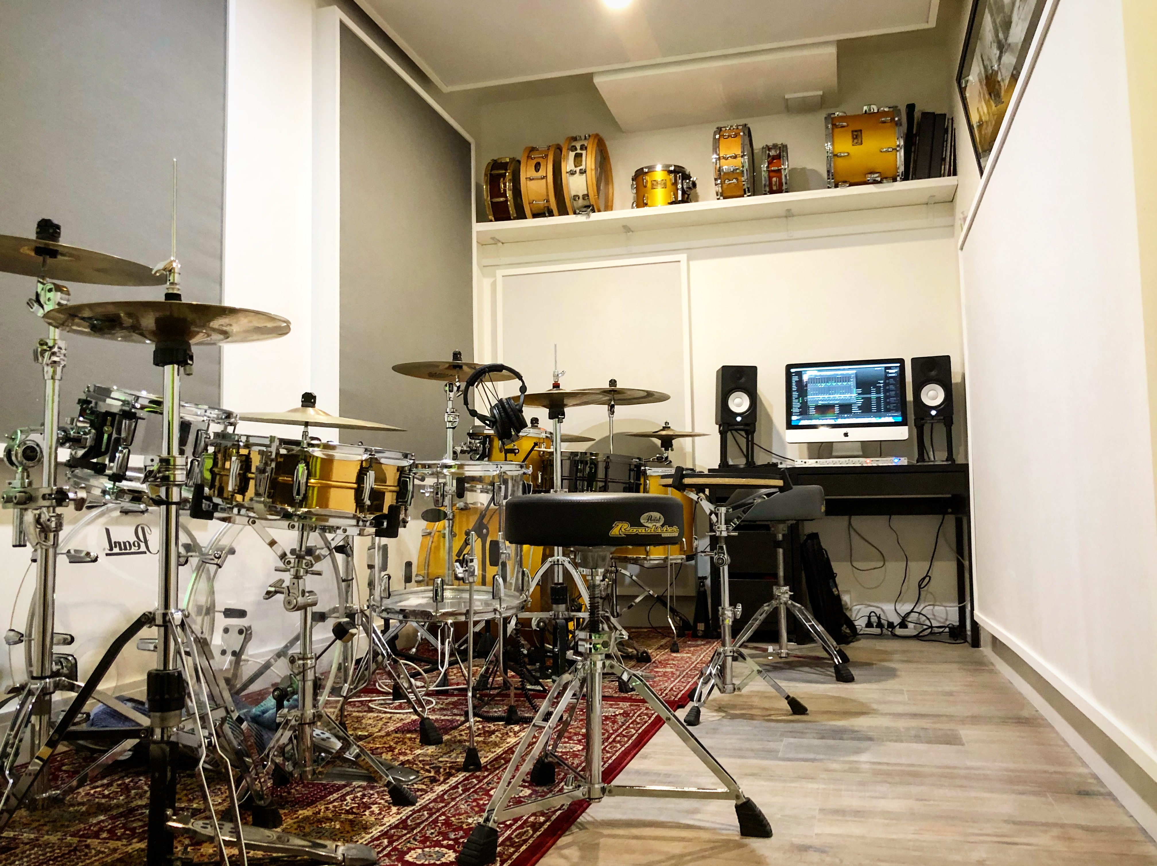 New teaching studio complete