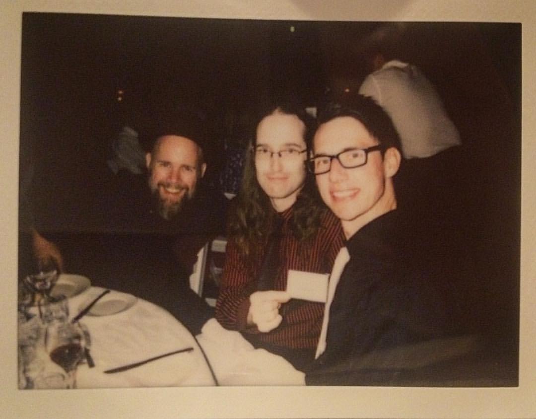 Disclaimer: this photo was not taken in 1985. Polaroid from tonight's wedding...