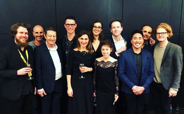 Sydney we’re open! 🤩 Muriel's Wedding The Musical opening night band family...