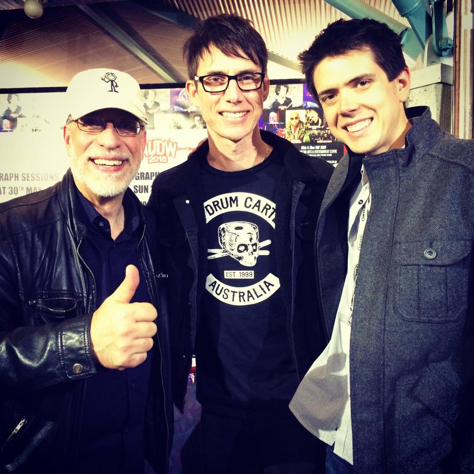 Got to catch up with Dom Famularo and meet Ben Todd after their performances at...